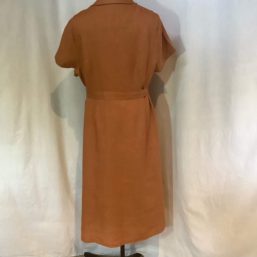 Quince Brown Button-Down Dress - Picture 7 of 8